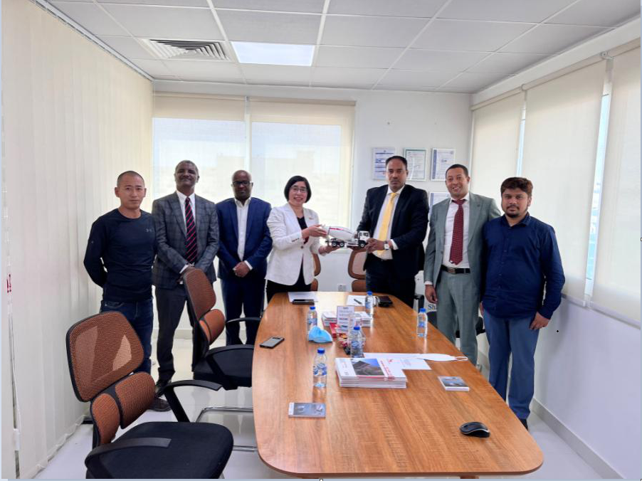 Ethiopian Minister of Industry Visits TRUEMAX Dubai